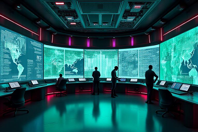 Coordinated supply chain logistics operations center